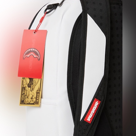 NEW SCREAM SHARK ART PIECE BACKPACK (DLXV) SPRAYGROUND RARE LIMITED EDITION - Picture 8 of 8